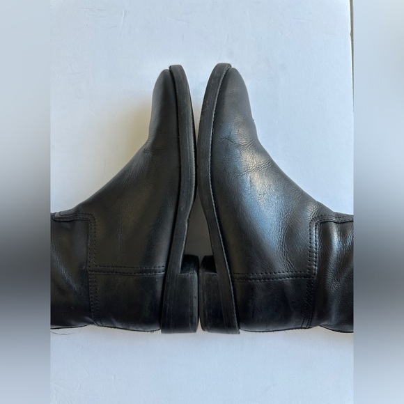 Tory Burch Grace Knee High Riding Boots Black leather tall‎ boots 6.5M - Picture 14 of 15